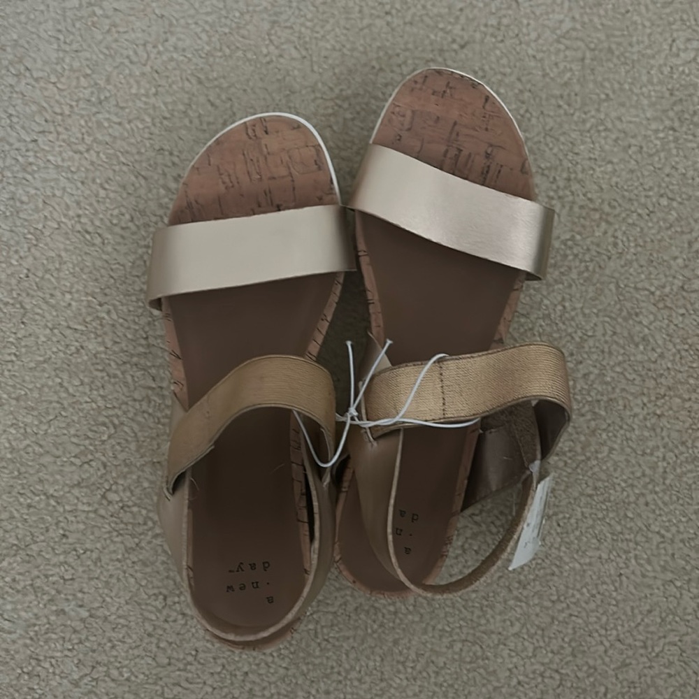 Rose Gold Sandals